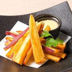 サツマイモのフリット ハニーバター添え