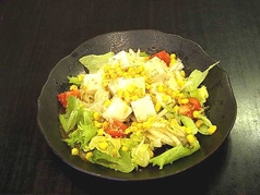 豆腐サラダ