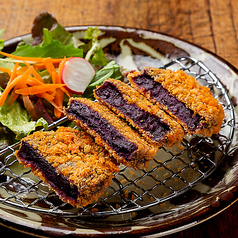 紅芋のコロッケ.(１枚)