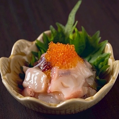 タコのわさびあえ