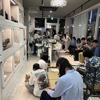 わんちゃんに会える★癒しと笑顔があふれる空間♪