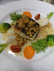 真鯛のソテー　グルノーブル風