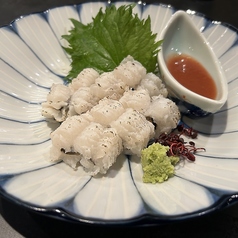 落ち鱧湯引き