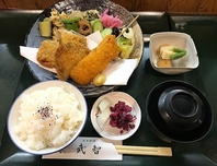 ランチ　　定食のみ(平日・食数限定)