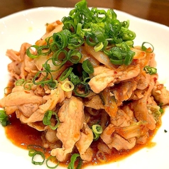 醤油麹の豚キムチ炒め