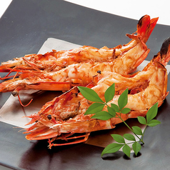 炭火直焼き大海老 塩焼き又は特製醤油焼き(1尾)