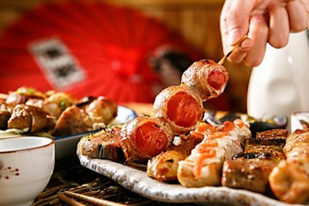 朝〆大山鶏串焼きは一本一本丁寧に焼き上げております！自慢の逸品！♪