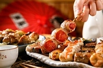 朝〆大山鶏串焼きは一本一本丁寧に焼き上げております！自慢の逸品！♪
