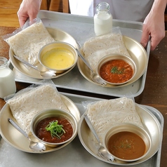 ソフト麺(ミートソース/カレー/肉味噌)