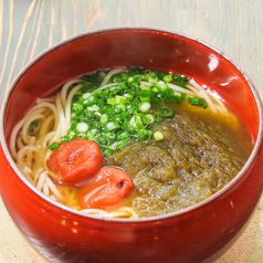 梅とトロロの五島うどん