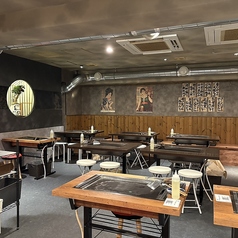 テーブルのお席となっております。