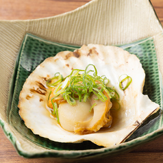 帆立と茸のバター醤油