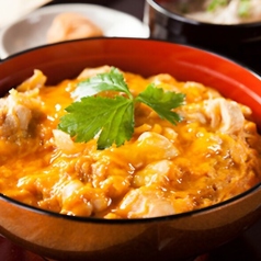 地鶏卵の親子丼