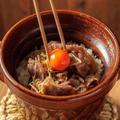 和牛A5すき焼き釜飯