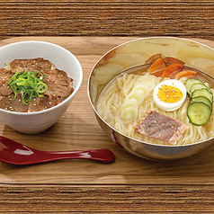 牛タン丼(小)&冷麺セット