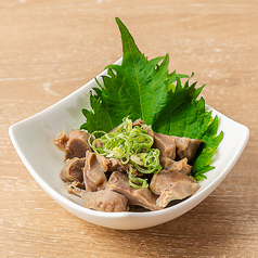 砂ずりのねぎ塩和え