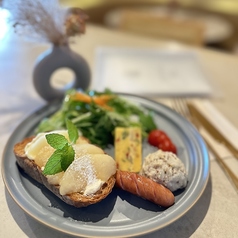豆腐フロマージュ ホワイトピーチのコンポート