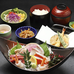 いっちょうお刺身天ぷら御膳