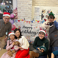 大切なイベントは、お店を貸し切ってパーティー☆