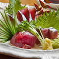 料理メニュー写真&nbsp;カツオ刺身(旬のお魚のお刺身)