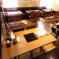 清潔感ある明るい雰囲気の店内♪ゆったりしたお席でお寛ぎ下さい。温野菜ではお肉はもちろん、野菜にもこだわっております。契約農家の皆様と話し合ってできた「しゃぶしゃぶの為の野菜」は自慢の逸品です。飲み会や宴会にぴったりのプランもご用意しておりますので、是非ご利用下さい♪
