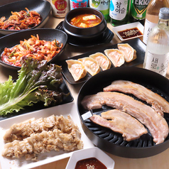 韓国料理 テヤンのコース写真