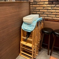 お子様用椅子のご用意がございます◎ベビーカー入店もお気軽に♪