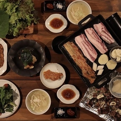 生サムギョプサルセット　（一人前）二人前から