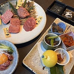 隠れ家 焼肉 ニクノトリコのコース写真