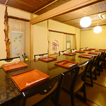 最大30名OKの個室を完備と各種シーンに活躍。