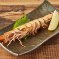 料理メニュー写真 有頭大海老塩焼き