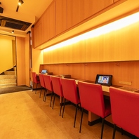 カウンター席でまったりおひとり様時間を満喫ください！