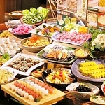 ビッフェスタイルレストラン。ほっとするおいしさを心ゆくまでどうぞ。