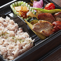 あんぷら弁当(お魚、又は　お肉)