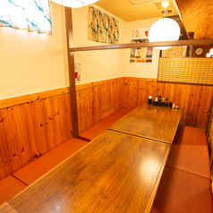 4～8名様での小規模宴会や飲み会、お食事会など、幅広いシーンでご利用下さい