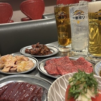 卓上コンロで焼き上げる本格派◎厳選されたお肉を堪能