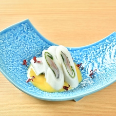 バイ貝煮つけ/コハダ千枚酢味噌 各