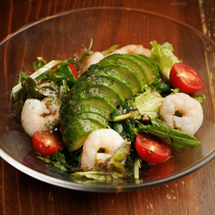 エビとアボカドのイタリアンサラダ