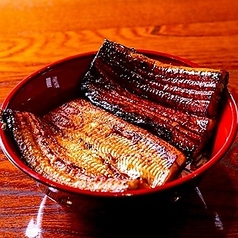 鰻の二色丼(たれ・みそ)