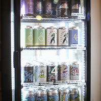 気分が上がる！豊富なクラフトビール