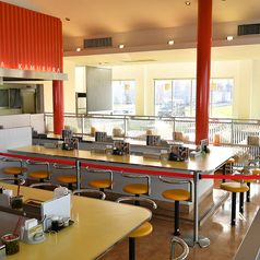 ご家族・ご友人とゆったりラーメンをご堪能できるお席