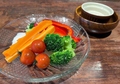 料理メニュー写真&nbsp;スティック野菜のバーニャカウダ