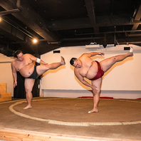 迫力の相撲体験とセット！食事が思い出を彩ります◎
