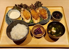 カキフライ定食