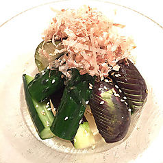 季節野菜の浅漬け