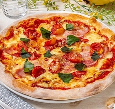 セミドライトマトとベーコンのトマトソース