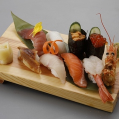 上にぎり寿司8貫盛り合わせ