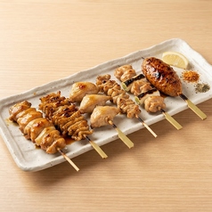 串焼き6種盛り合わせ