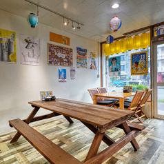 ６名様でご利用可能なテーブル席♪模合や各種宴会に◎