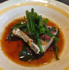 太刀魚の蒸し物 梅風味